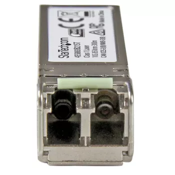 StarTech.com 10 Gigabit optický SFP+ transceiver modul – kompatibilný s HP 455883-B21 – MM LC s DDM – 300 m ~ HPE 455883-B21 kompatibilný SFP+ modul – 10GBASE-SR – 10GbE multimódový optický transceiver – 10GE Gigabit Ethernet SFP+ – LC 300 m – 850 nm – DDM HPE 6120XG, 6120G, Flex Fabric