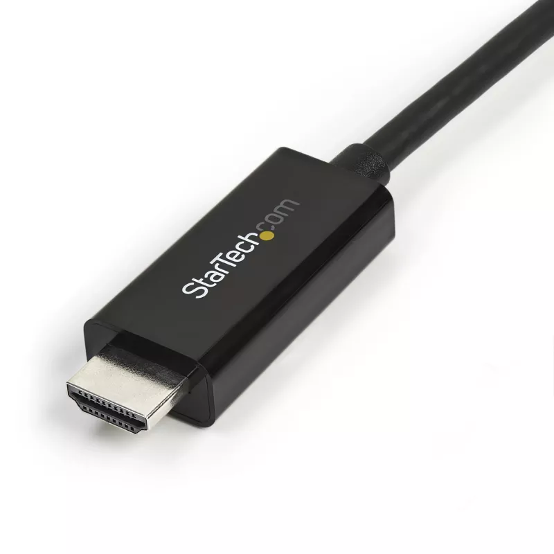 StarTech.com 3 m Mini DisplayPort na HDMI kábel – 4K 30 Hz video – mDP na HDMI adaptérový kábel – Mini DP alebo Thunderbolt 1/2 Mac/PC na HDMI monitor/display – mDP na HDMI konvertorový kábel