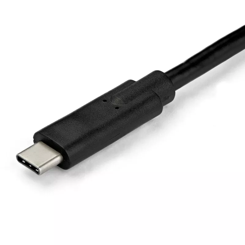 StarTech.com 1 m USB-C na VGA kábel – 1920x1200/1080p USB Type-C na VGA aktívny video adaptérový kábel – kompatibilný s Thunderbolt 3 – laptop na VGA monitor/projektor – DP Alt Mode HBR2