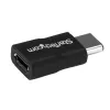 StarTech.com USB-C na Micro-USB adaptér – M/F – USB 2.0, USB 2.0 Type-C, USB 2.0 Micro-B, čierny