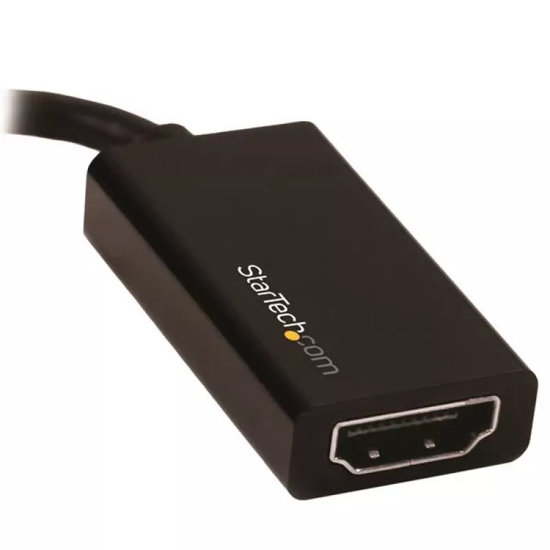 StarTech.com Mini DisplayPort na HDMI adaptér – aktívny mDP 1.4 na HDMI 2.0 video konvertor – 4K 60 Hz – Mini DP alebo Thunderbolt 1/2 Mac/PC na HDMI monitor/TV/display – mDP na HDMI dongle