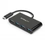 StarTech.com 4-port USB-C hub – USB-C na 4x USB-A – USB 3.0 hub – napájaný zbernice ~ 4-port USB-C hub – USB-C na 4x USB-A – USB 3.0 hub – 5 Gbps – napájaný zbernice