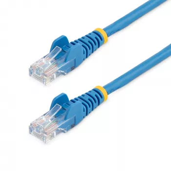 StarTech.com Cat5e patch kábel s RJ45 konektormi bez západky – 5 m, modrá