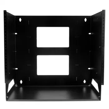 StarTech.com nástenný serverový rack s integrovanou policou – masívna oceľ – 8U