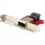StarTech.com Mini-SAS adaptér – duálny SFF-8643 na SFF-8644 – s plnou a nízkoprofilovou konzolou – 12 Gbit/s