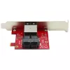 StarTech.com Mini-SAS adaptér – duálny SFF-8643 na SFF-8644 – s plnou a nízkoprofilovou konzolou – 12 Gbit/s