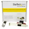 StarTech.com Mini-SAS adaptér – duálny SFF-8643 na SFF-8644 – s plnou a nízkoprofilovou konzolou – 12 Gbit/s