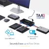 StarTech.com 4-bay SSD/HDD hard drive eraser – 2,5