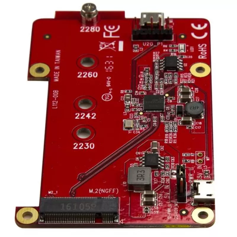 StarTech.com prevodník z USB na M.2 SATA pre Raspberry Pi a vývojové dosky