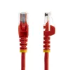StarTech.com Cat5e Ethernet patch kábel s RJ45 konektormi bez západky – 0,5 m, červený