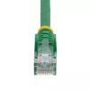 StarTech.com Cat5e Ethernet patch kábel s RJ45 konektormi bez západky – 0,5 m, zelený
