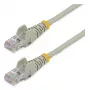 StarTech.com Cat5e Ethernet patch kábel s RJ45 konektormi bez západky – 0,5 m, sivý