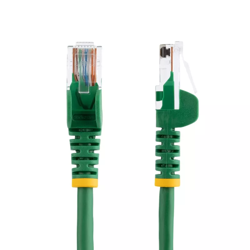 StarTech.com Cat5e Ethernet patch kábel s RJ45 konektormi bez západky – 5 m, zelený