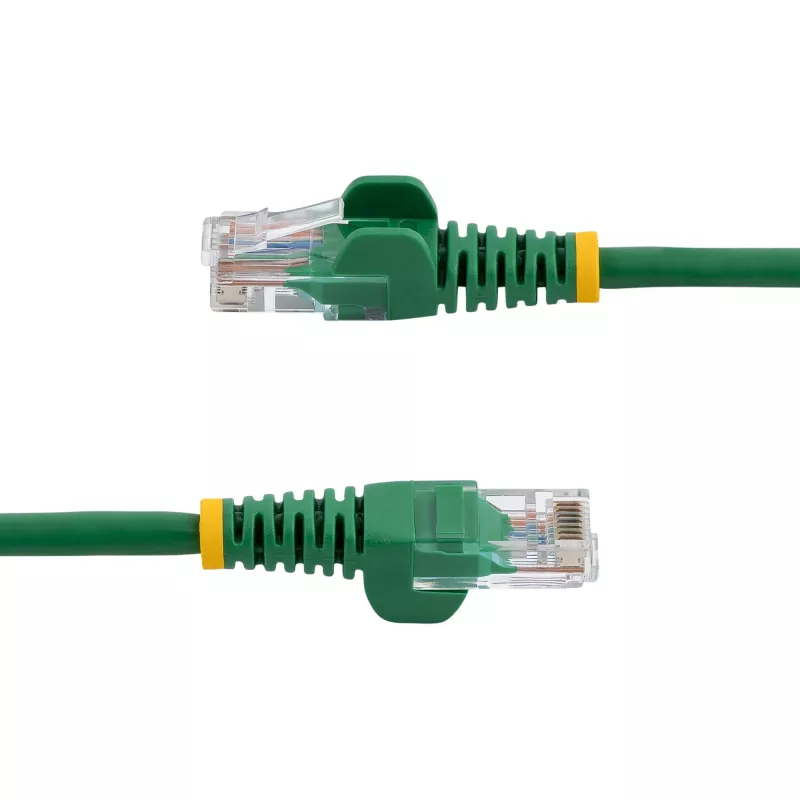 StarTech.com Cat5e Ethernet patch kábel s RJ45 konektormi bez západky – 5 m, zelený