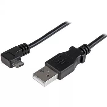 StarTech.com Micro-USB nabíjací a synchronizačný kábel M/M – zahnutý Micro-USB – 24 AWG – 0,5 m