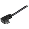 StarTech.com Micro-USB nabíjací a synchronizačný kábel M/M – zahnutý Micro-USB – 24 AWG – 0,5 m