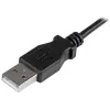 StarTech.com Micro-USB nabíjací a synchronizačný kábel M/M – zahnutý Micro-USB – 24 AWG – 0,5 m