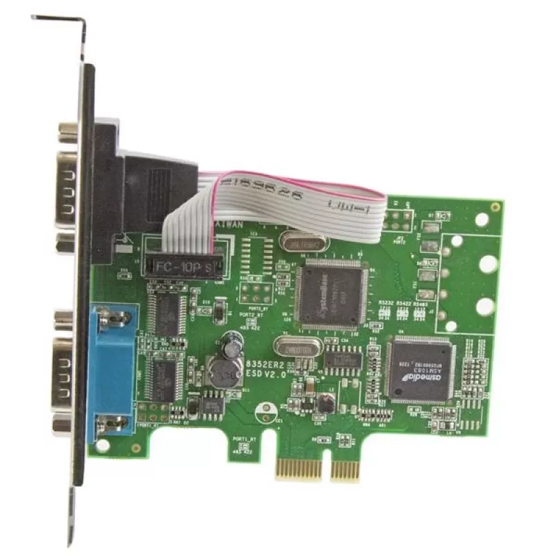StarTech.com 2-portová PCI Express sériová karta s 16C1050 UART – RS232