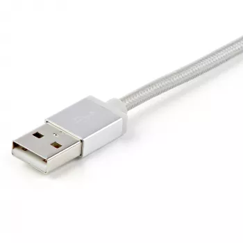 StarTech.com 1 m USB multi nabíjací kábel – USB na Micro-USB alebo USB-C alebo Lightning pre iPhone/iPad/iPod/Android – Apple MFi certifikovaný – 3-in-1 USB nabíjačka – pletený