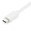 StarTech.com USB-C na HDMI 2.0 adaptér s Power Delivery – 4K 60Hz USB Type-C na HDMI displej video konvertor – 60W PD priechodné nabíjanie – kompatibilný s Thunderbolt 3 – biely