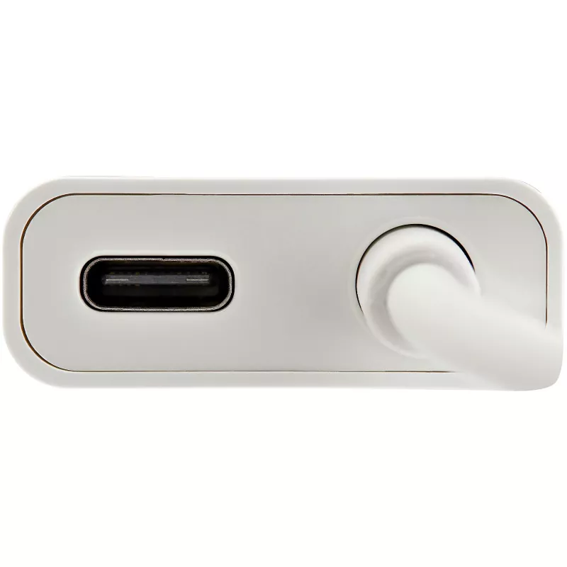 StarTech.com USB-C na HDMI 2.0 adaptér s Power Delivery – 4K 60Hz USB Type-C na HDMI displej video konvertor – 60W PD priechodné nabíjanie – kompatibilný s Thunderbolt 3 – biely