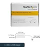 StarTech.com USB-C na HDMI 2.0 adaptér s Power Delivery – 4K 60Hz USB Type-C na HDMI displej video konvertor – 60W PD priechodné nabíjanie – kompatibilný s Thunderbolt 3 – biely