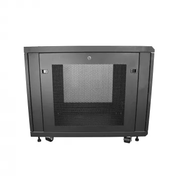 StarTech.com 4-stĺpikový 12U server rack, uzamykateľná 19