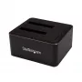 StarTech.com dvojpozíciová USB 3.0 na SATA dokovacia stanica pre pevné disky, USB dok pre pevné disky, externá 2,5/3,5