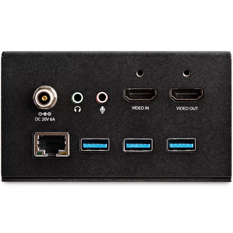 StarTech.com dokovací modul pre notebook pre konferenčný stôl s pripojovacou skrinkou