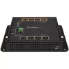 StarTech.com priemyselný 8-portový Gigabit PoE switch – 4 x PoE+ 30W – Power Over Ethernet – spevnený GbE Layer/L2 managed switch – robustný vysokovýkonný Gigabit sieťový switch IP-30/-40 °C až +75 °C – TAA