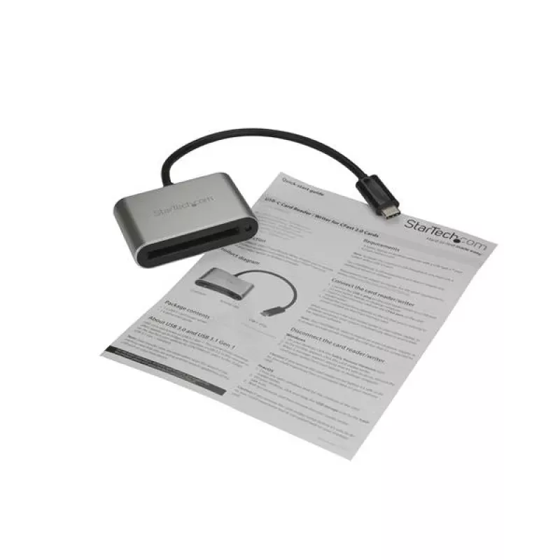 StarTech.com USB 3.0 čítačka/zapisovačka kariet pre CFast 2.0 karty – USB-C