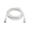 StarTech.com Thunderbolt 3 kábel – 20Gbps – 2 m – biely – kompatibilný s Thunderbolt, USB a DisplayPort