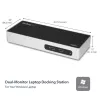 StarTech.com USB 3.0 dokovacia stanica – dvojmonitorová dokovacia stanica pre notebook s HDMI & DVI/VGA videom – 6-portový USB 3.1 Gen 1 5Gbps hub, GbE, audio – univerzálny Type-A dok – Windows & Mac