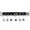 StarTech.com USB 3.0 dokovacia stanica – dvojmonitorová dokovacia stanica pre notebook s HDMI & DVI/VGA videom – 6-portový USB 3.1 Gen 1 5Gbps hub, GbE, audio – univerzálny Type-A dok – Windows & Mac