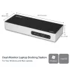 StarTech.com USB 3.0 dokovacia stanica – dvojmonitorová dokovacia stanica pre notebook s HDMI & DVI/VGA videom – 6-portový USB 3.1 Gen 1 5Gbps hub, GbE, audio – univerzálny Type-A dok – Windows & Mac