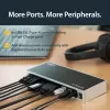 StarTech.com USB 3.0 dokovacia stanica – dvojmonitorová dokovacia stanica pre notebook s HDMI & DVI/VGA videom – 6-portový USB 3.1 Gen 1 5Gbps hub, GbE, audio – univerzálny Type-A dok – Windows & Mac