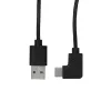 StarTech.com USB-A na USB-C kábel – zahnutý – M/M – 1 m – USB 2.0