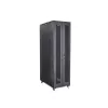 StarTech.com 4-stĺpikový 42U server rack, 19 inch dátová skriňa pre montáž počítačových / AV / IT zariadení, racková skriňa s kolieskami, plnohodnotné priemyselné sieťové úložisko