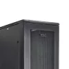 StarTech.com 4-stĺpikový 42U server rack, 19 inch dátová skriňa pre montáž počítačových / AV / IT zariadení, racková skriňa s kolieskami, plnohodnotné priemyselné sieťové úložisko