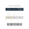 StarTech.com USB-C na DisplayPort adaptér s Power Delivery – 4K 60Hz HBR2 – USB Type-C na DP 1.2 monitor video konvertor s nabíjaním – 60W PD priechodné – kompatibilný s Thunderbolt 3