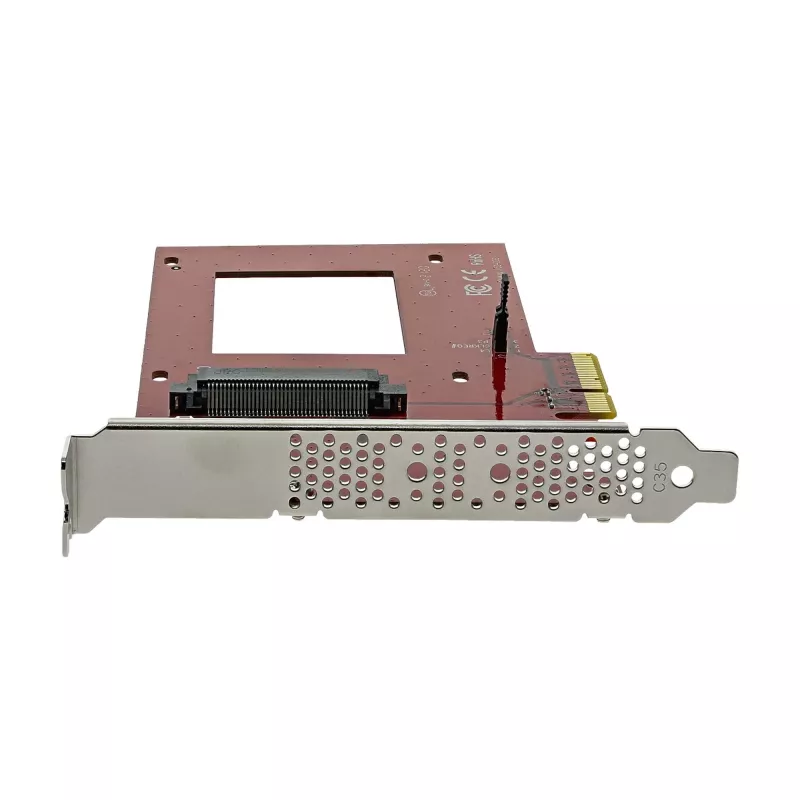 StarTech.com PEX4SFF8639 adaptér U.2 na PCIe pre 2,5-palcový U.2 NVMe SSD, SFF-8639, x4 PCIe 3.0