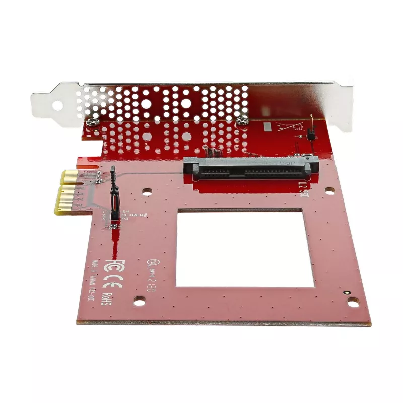 StarTech.com PEX4SFF8639 adaptér U.2 na PCIe pre 2,5-palcový U.2 NVMe SSD, SFF-8639, x4 PCIe 3.0