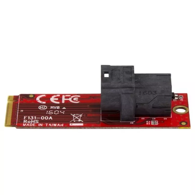 StarTech.com U.2 (SFF-8643) na M.2 PCI Express 3.0 x4 hostiteľská adaptérová karta pre 2,5