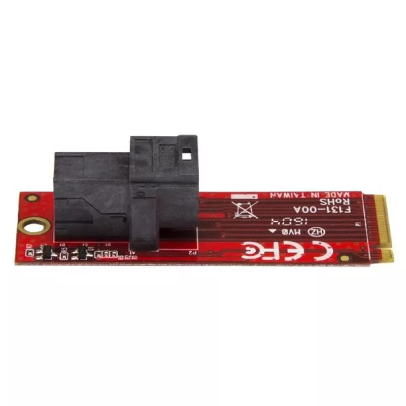StarTech.com U.2 (SFF-8643) na M.2 PCI Express 3.0 x4 hostiteľská adaptérová karta pre 2,5
