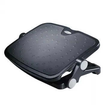 StarTech.com Nastaviteľná podstolová opierka nôh, čierna, hliník, plast, -30 - 0°, RoHS, TAA, REACH, CE, 45 cm, 35 cm