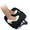 StarTech.com Nastaviteľná podstolová opierka nôh, čierna, hliník, plast, -30 - 0°, RoHS, TAA, REACH, CE, 45 cm, 35 cm