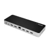 StarTech.com USB-C dock – Dual-Monitor HDMI a DisplayPort 4K 30 Hz – USB Type-C dokovacia stanica pre notebook 60 W Power Delivery, SD, 4-portový USB-A 3.0 hub, GbE, audio – kompatibilné s Thunderbolt 3