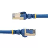 StarTech.com 2 m CAT6a Ethernet kábel – 10 Gigabit tienený snagless RJ45 100W PoE patch kábel – 10GbE STP sieťový kábel s odľahčením ťahu – modrý, jednotlivo testovaný / kabeláž UL certifikovaná / TIA