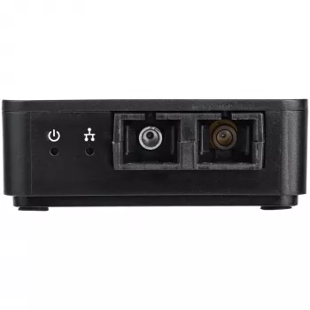 StarTech.com USB na optický konvertor – 100 Mbit/s – USB 2.0 na optický sieťový adaptér – 100Base-FX SC konektor samica duplex multimódové vlákno/MMF kompatibilný – 2 km – Kompaktný USB na optický LAN