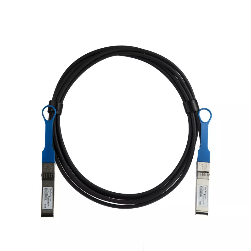StarTech.com HPE JD097C kompatibilný 3m 10G SFP+ na SFP+ Direct Attach kábel Twinax – 10GbE SFP+ medený DAC 10 Gbit/s Low Power pasívny Mini GBIC/transceiver modul DAC Firepower A5500 5800